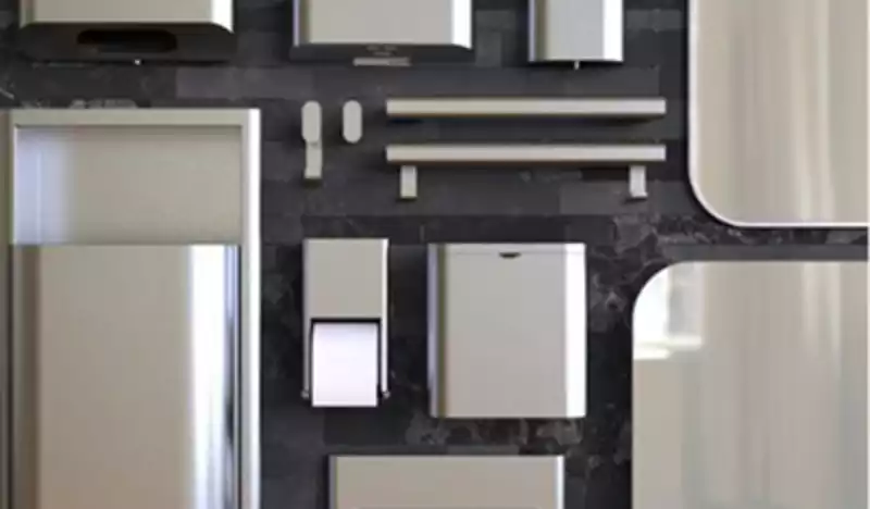 Toilet accessories Elvari collection by Crowther Specialties in Fort Myers